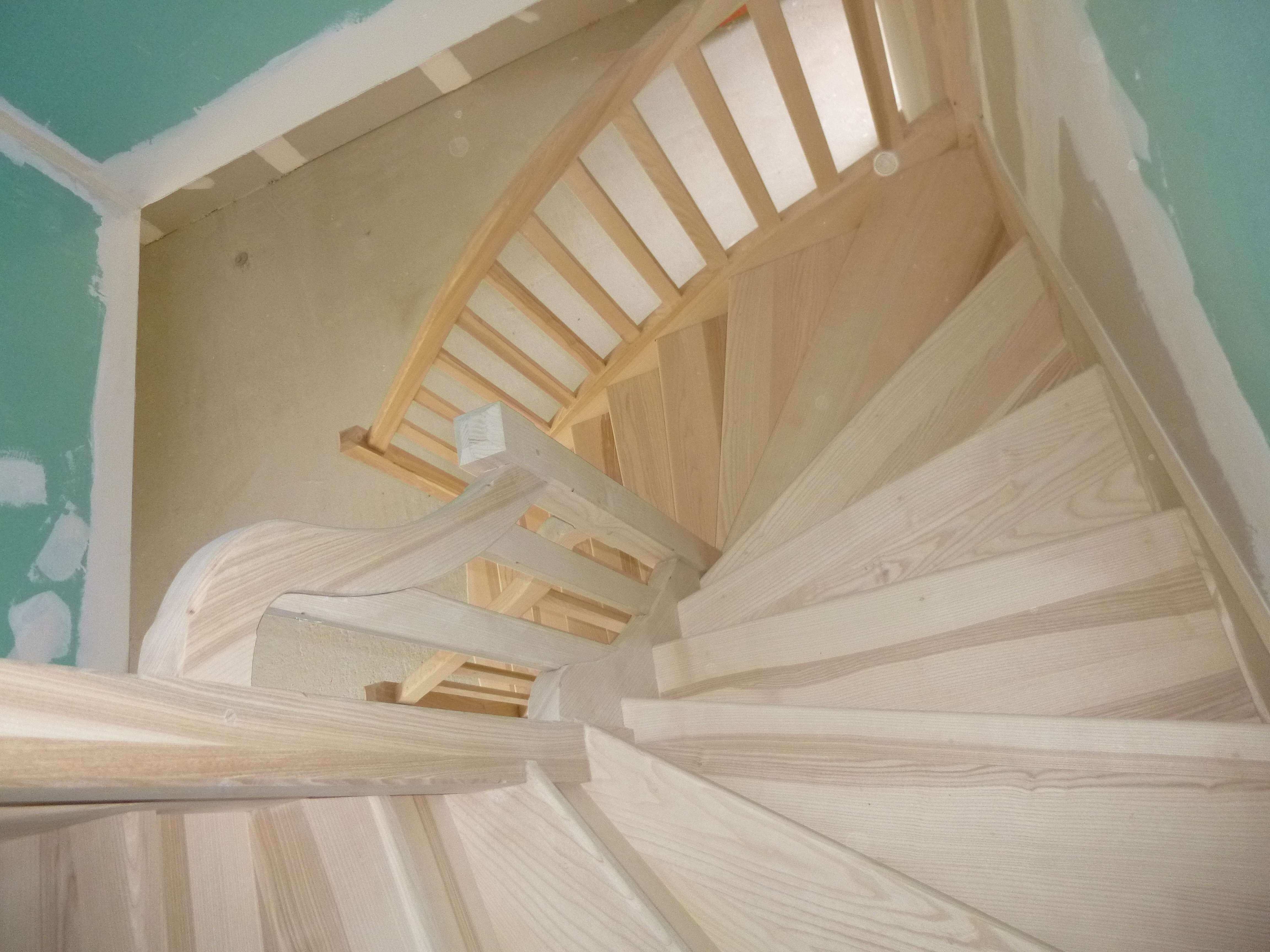 Réalisation menuiserie escalier